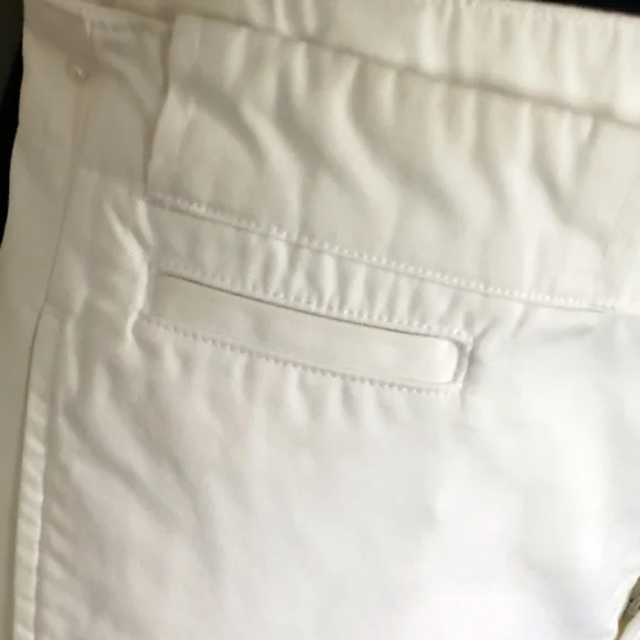 Ralph Lauren Women's Wide Leg White Chinos - Picture 2 of 8